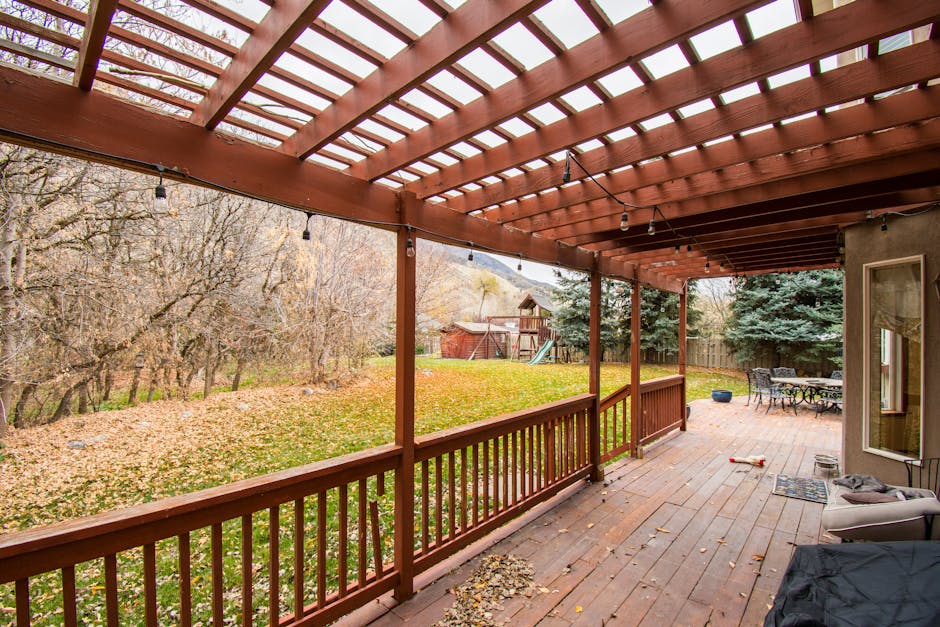 Adelaide deck under construction showing both timber and composite decking samples side by side